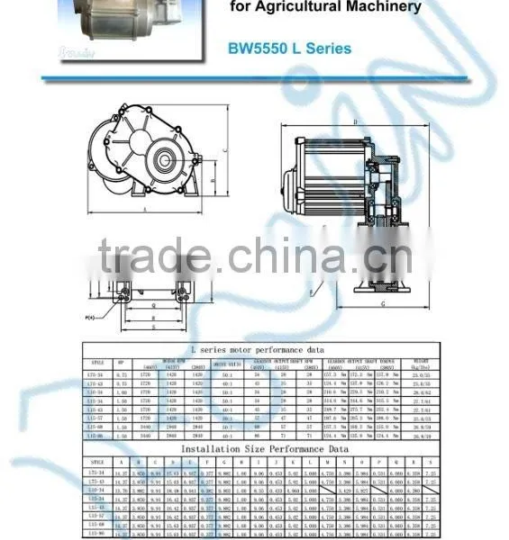 Series Irrigation Centre Motor Drive Gearbox OEM photo-3