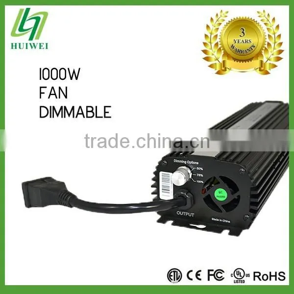 HID Ballast Light Ballast 1000W HPS MH Electronic Ballast Dimmable With Cooling Fan Original Manufacturer photo-4