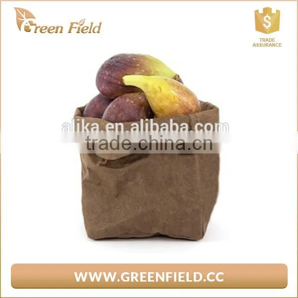 Professional Manufacture OEM Design Washable Kraft Paper Bag Food Keeper Bag photo-2