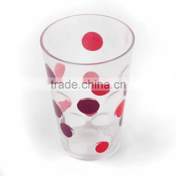 Plastic Tea Cup With Dot Design photo-4