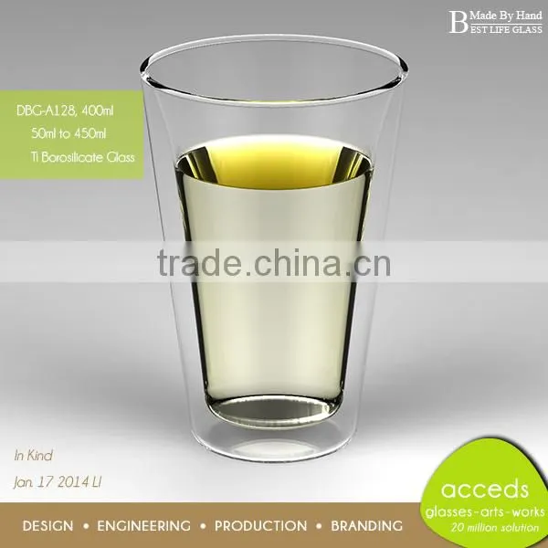 Borosilicate Different Types Double Glass Cup for Hot Drinks photo-4
