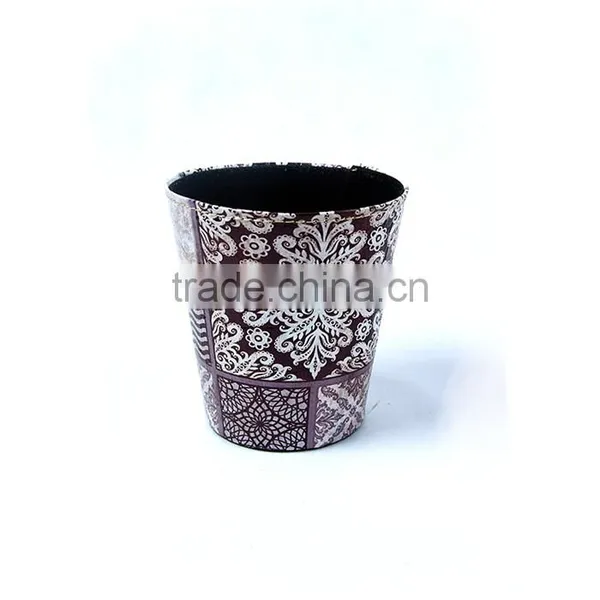 2016 Waste Bin Faux Leather Trash Can For Livingroom/Bathroom photo-2