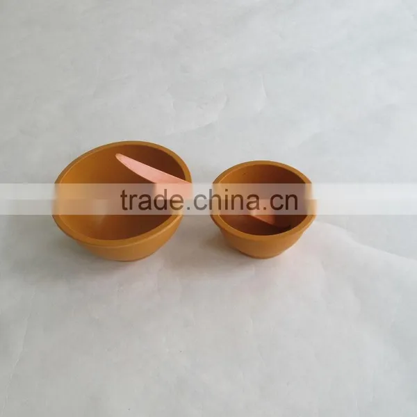 Environmental Unique Pretty Design Bamboo Fiber Bowl Set photo-4