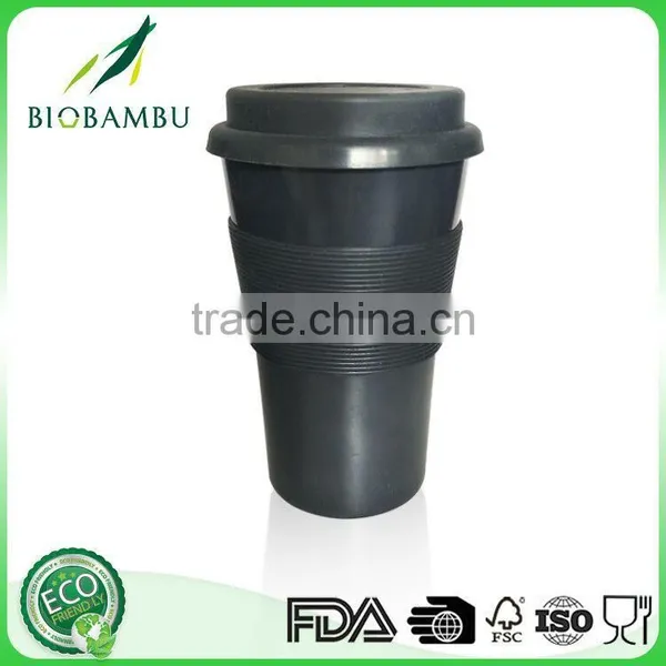 Best Design Eco-friendly Hot Selling Bamboo/rice Fiber Travel Coffee Cup photo-6