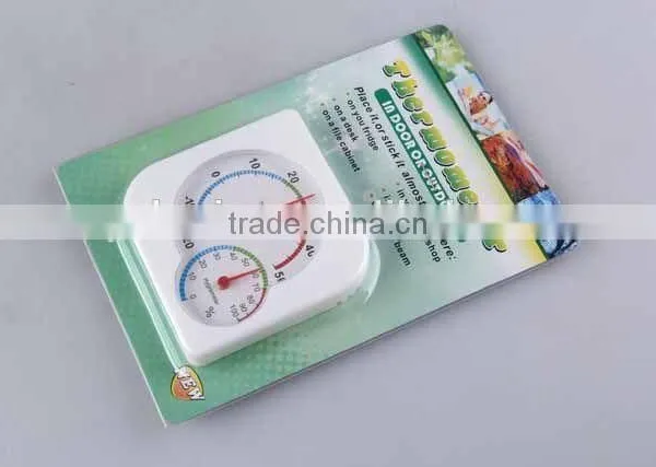Double Pointer Square THERMOMETER photo-2