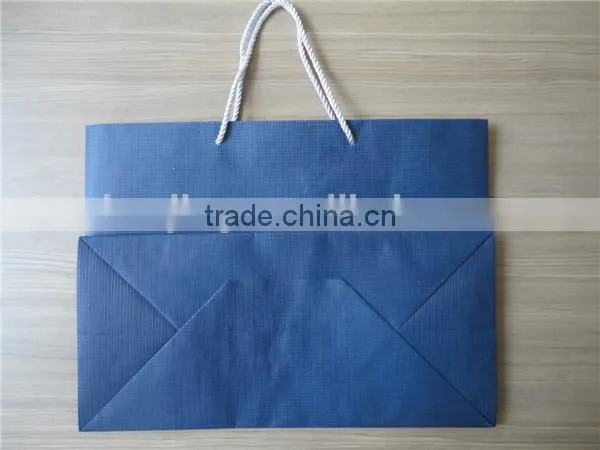 Recycled and Reused Kraft Paper Bags With Handles Wholesale photo-6