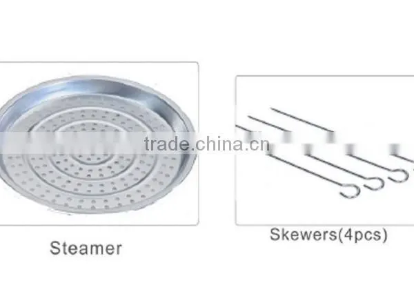 Halogen Oven Accessories Extender Ring/Frying Pan/Steamer/Skewers. H0120 photo-2