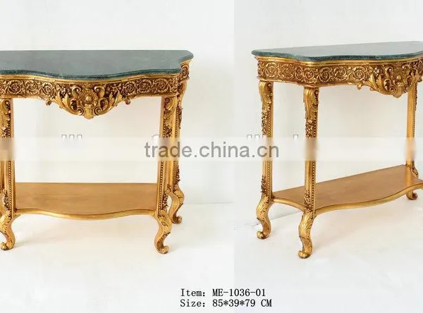 Small Size Console Table Furniture Living Room Set With Mirror Art photo-2
