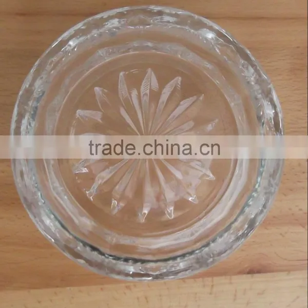 Clear Glass Candle Bowl Cup photo-4