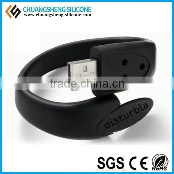 2015 FASHION SILICONE USB BANGLES/USB BRACELET photo-3