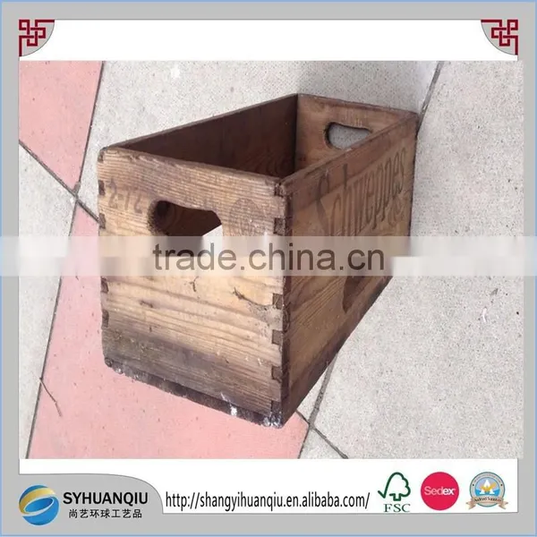 Rustic Vintage Explosive Box Wooden Crate Wholesale photo-2