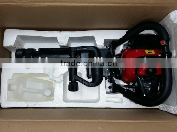 Handheld Petrol Powered Guardrail Fence Piling Hammer Machine Portable Gasoline Excavator Post Driver photo-6