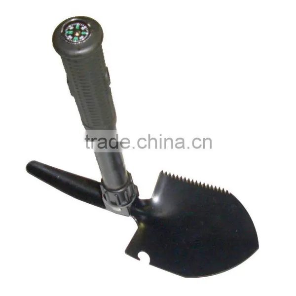 Outdoor Survival Garden Folding Spade With Compass photo-6