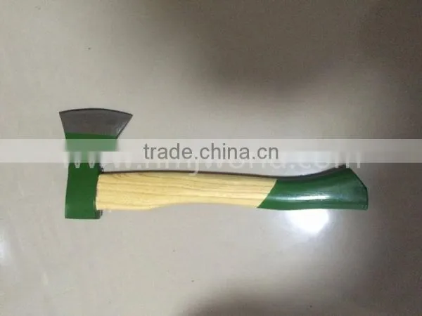 High Carbon Steel Wooden Handle Axe Steel Forged Hatchet photo-4