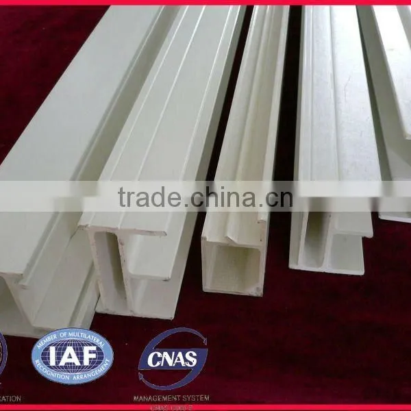 FRP GRP Fiberglass Rectangular Tube For Ladder and Buildings photo-2