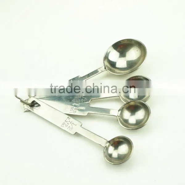 42142 4pcs Stainless Steel Nesting Measuring Cups and Spoons Set photo-2