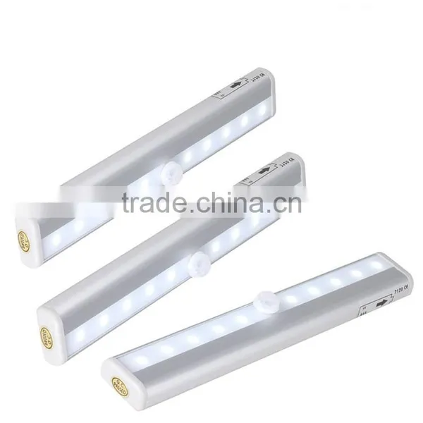 LED PIR Motion Sensor Closet Wardrobe Cupboard Cabinet Night Light photo-6