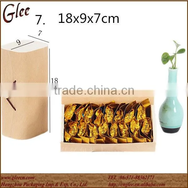 Round Tea Box Wood Gift Box photo-6