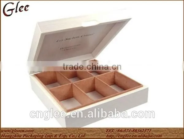 Custom Made Tea Bag Storage Boxes, Pine Wood Gift Box photo-2