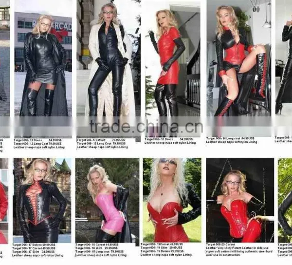 Target Leather Fashion Clothing Collection 2006