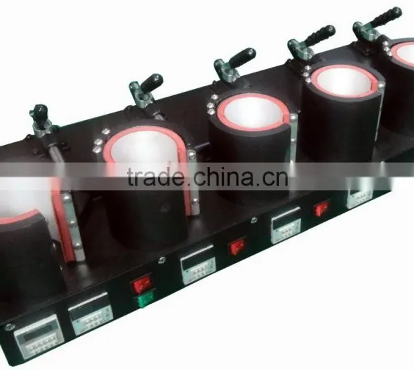 5 in 1 Mug Sublimation Heat Printing Machine With 5 Heating Element photo-5