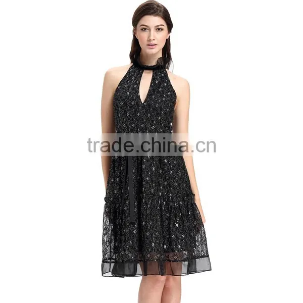 Domin Fashion Woman Sequin Fancy Dress Club photo-3