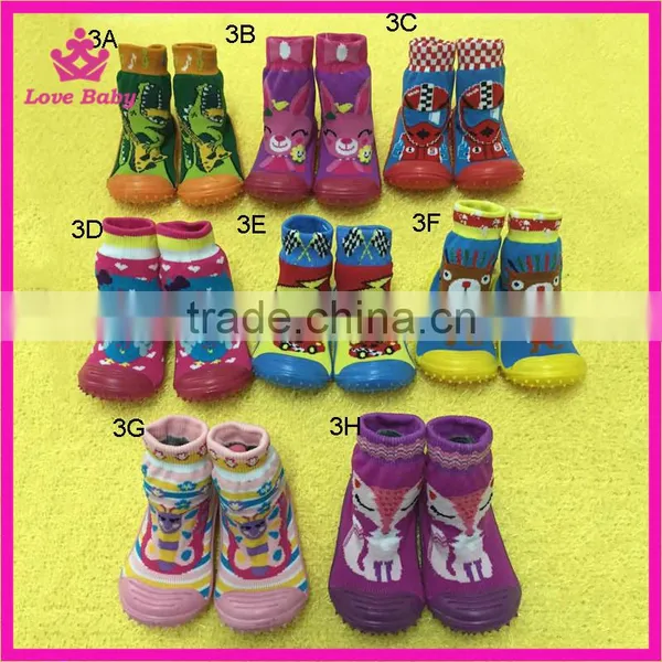2016 Newest Design Animal Cartoon High Quality Baby Rubber Shoes Baby Winter Shoes Wholesale photo-3