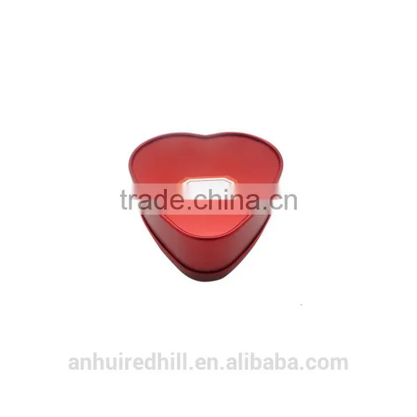 Candy and Chocolate Heart-shaped Tin Metal Boxes for Sale photo-2