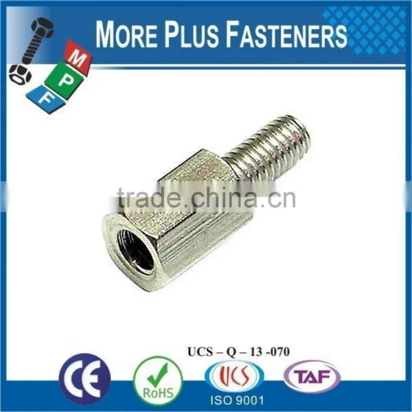 Made in Taiwan Diameter Hex Stainless Steel Extended Standard Hex Brass Spacer Standoff Nut photo-6