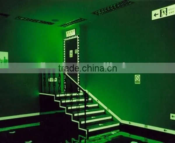 Cheap Wholesale Glow in the Dark Wall Sticker,fluorescent Exit Sign photo-6