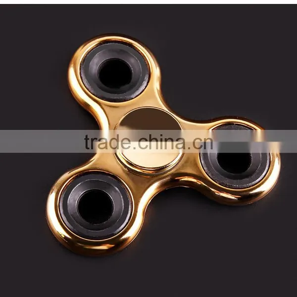 Hot Selling Yiwu Factory Wholesale Plating Electroplating Hand Finger Toy Fidget Spinner photo-4