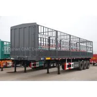 Cimc Direct Manufacture Cargo Semi Trailer Stake Semi Trailer photo-2