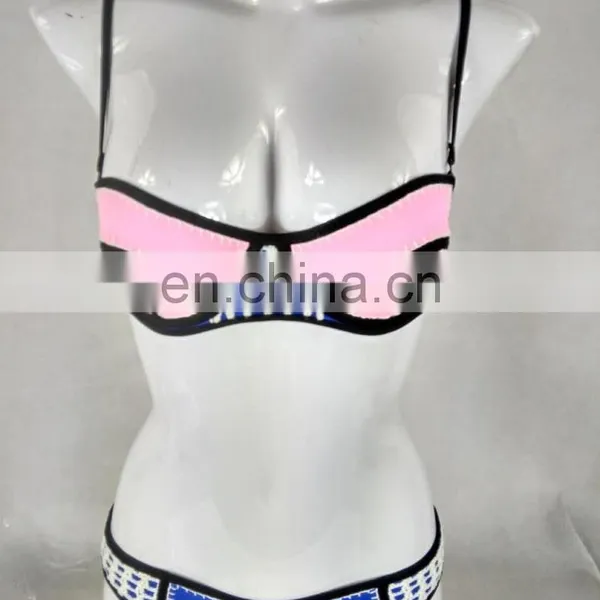 China Factory Wholesale Neoprene Bikini Swimwear photo-2