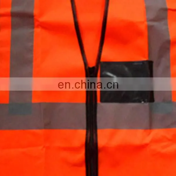 Wholesale Hi-Vis Reflective Security Vest With PVC ID Pocket photo-3