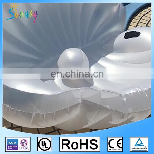 PVC Water Park Inflatable Shell Pool Clamshell Float for Sale photo-3