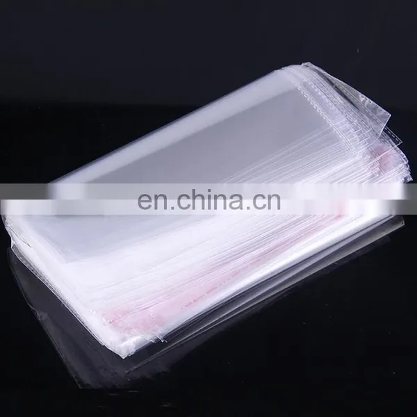Factory Price Stock Transparent Reusable BOPP/CPP/OPP Plastic Bag Opp Packaging Bag In High Quality With Zipper photo-2