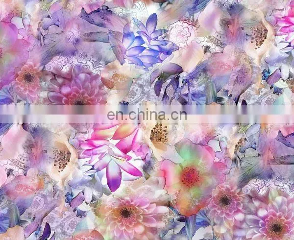 Inkjet Digital Printed on Polyester Fabric