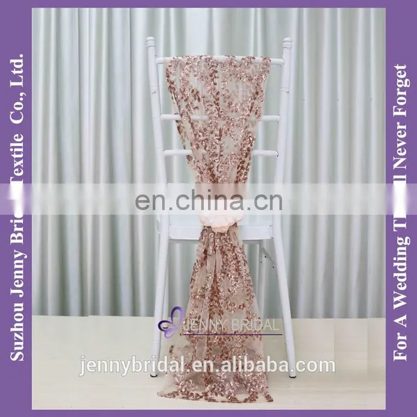 C385#73 Sequin Design Pattern Sequin Embroidery Patterns Chair Sash photo-3