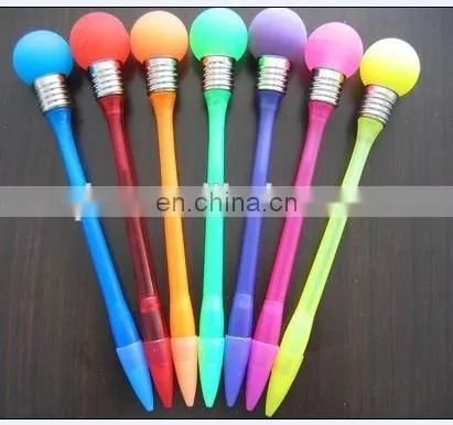 Cheap Promotional Plastic Torch Ball Pen With Led Light photo-2