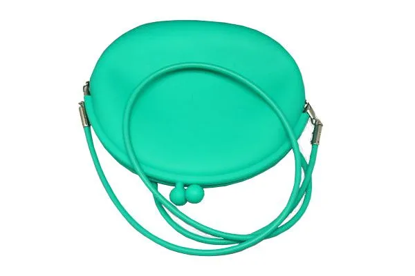 Sticky Smart Wallet Custom Waterproof Zipper Donuts Silicon Coin photo-2
