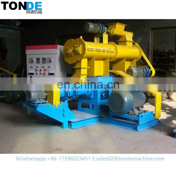 Small Electric 380v Floating Fish Feed Pellet Extruder/Hot-Selling Quality Feed Extruder photo-4