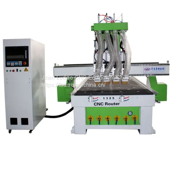 Wood Door Making CNC Router Engraving Machine With Three Heads Automatic CNC Router Wood Machine photo-4