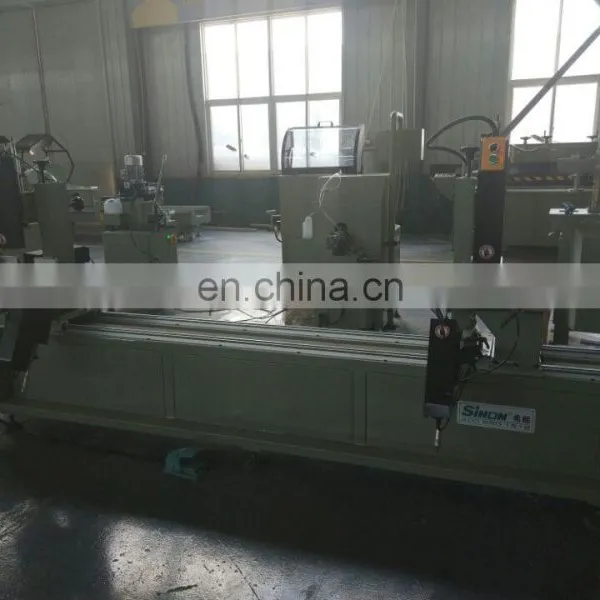 PVC Window Double Heads Three Axis Water Slot Routing Machinery photo-3