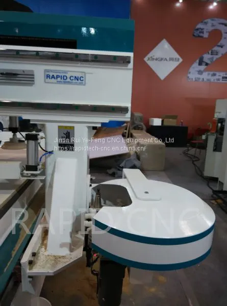 Economic RD-4080 Large CNC Wooden Mold Making Machine 3d Engraving Machine photo-2