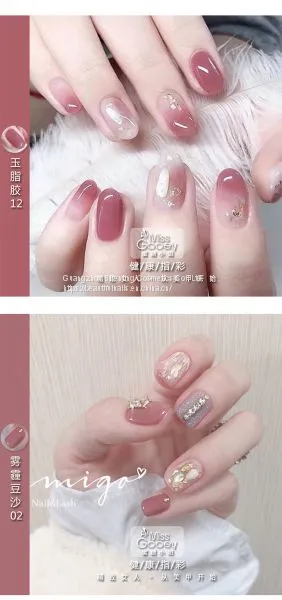 Monochromatic Nail Polish Color Full Clear With 8ml & 10ml photo-2