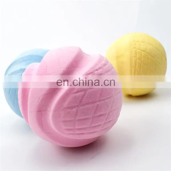Teeth Cleaning Foam Tennis Puppy Dog Tpr Toy Ball Tpr Pet Toy photo-3