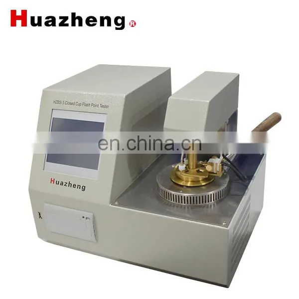 China Supplier Pensky-Martens Closed Cup Astm D93 Flash Point Test Machine Huazheng Flash Point Tester photo-6