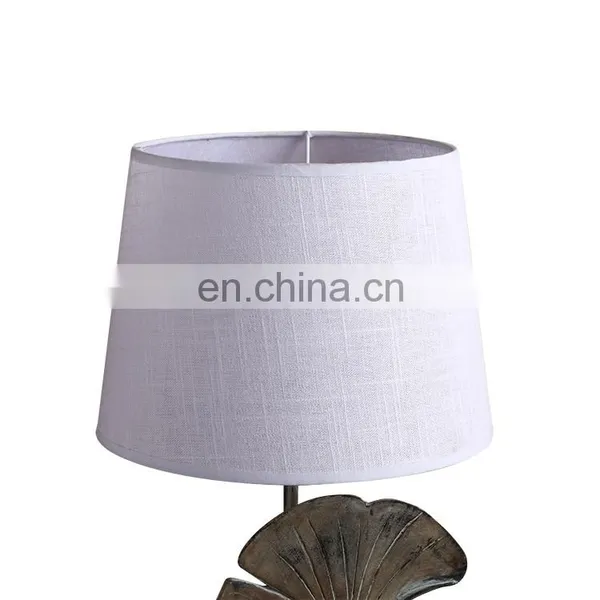 Factory Cheap Wholesale Light Fixtures Vintage Leaf Shape Bedroom Desk Lamp for Hotel Home photo-4