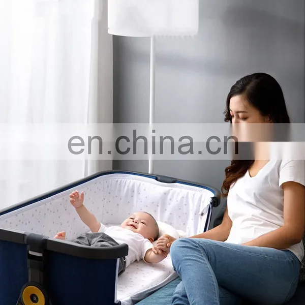 Factory Wholesale Baby Crib Portable Bedside Sleeper Foldable Lightweight Bassinet photo-6