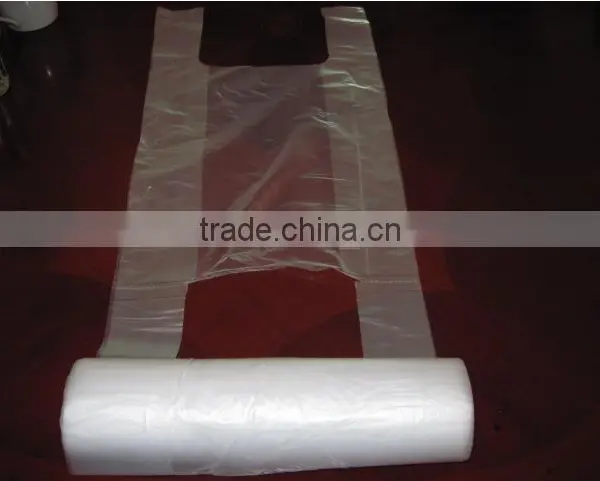 Plastic Hdpe Bag T-shirt Plastic Bag(made in China) With CE Certificate photo-3